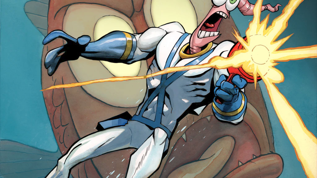 Earthworm Jim 2 comic Fight The Fish cover preview